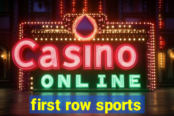 first row sports